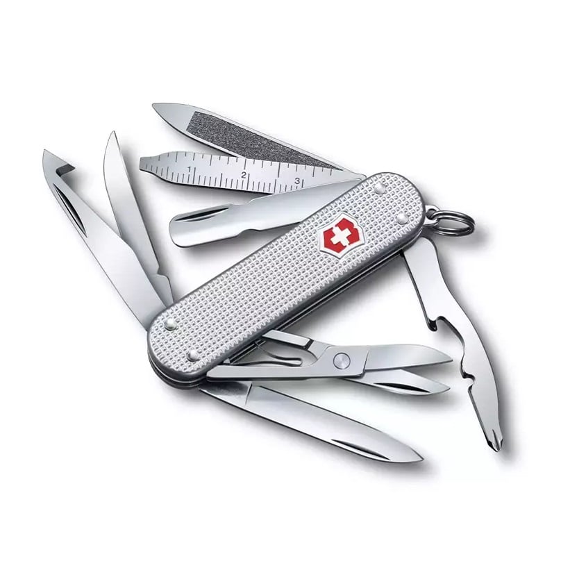 Victorinox Mini Champ Alox 58mm Small Silver 0.6381.26