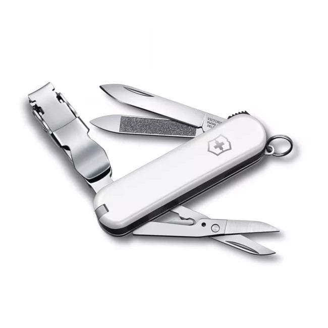 Victorinox Nail Clip 580 65mm Small White 0.6463.7
