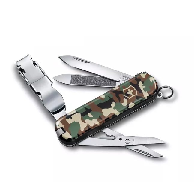 Victorinox Nail Clip 580 65mm Small Pocket Knife Camo 0.6463.94