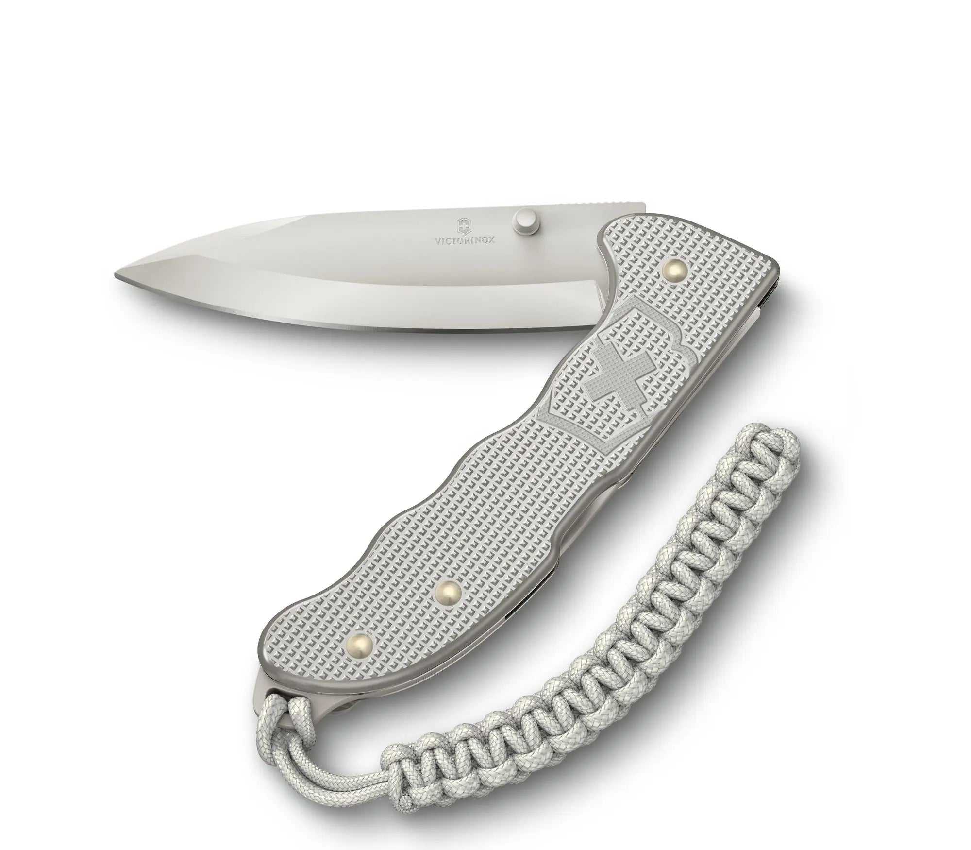 Victorinox Evoke Alox 136mm Silver Folding Knife 0.9415.D26