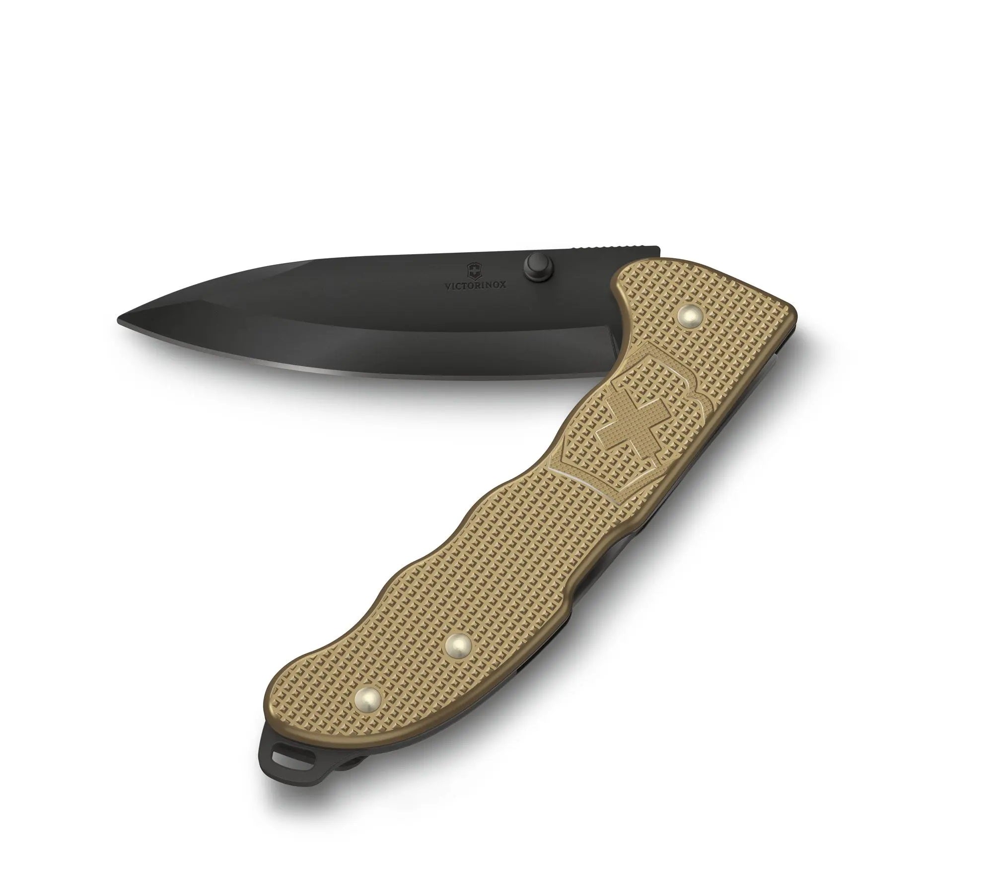 Victorinox Evoke BS Alox 136mm Beige Folding Knife 0.9415.DS249
