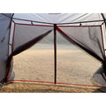 MIS Compact Mini Easy Shelter Mesh Curtain Grey