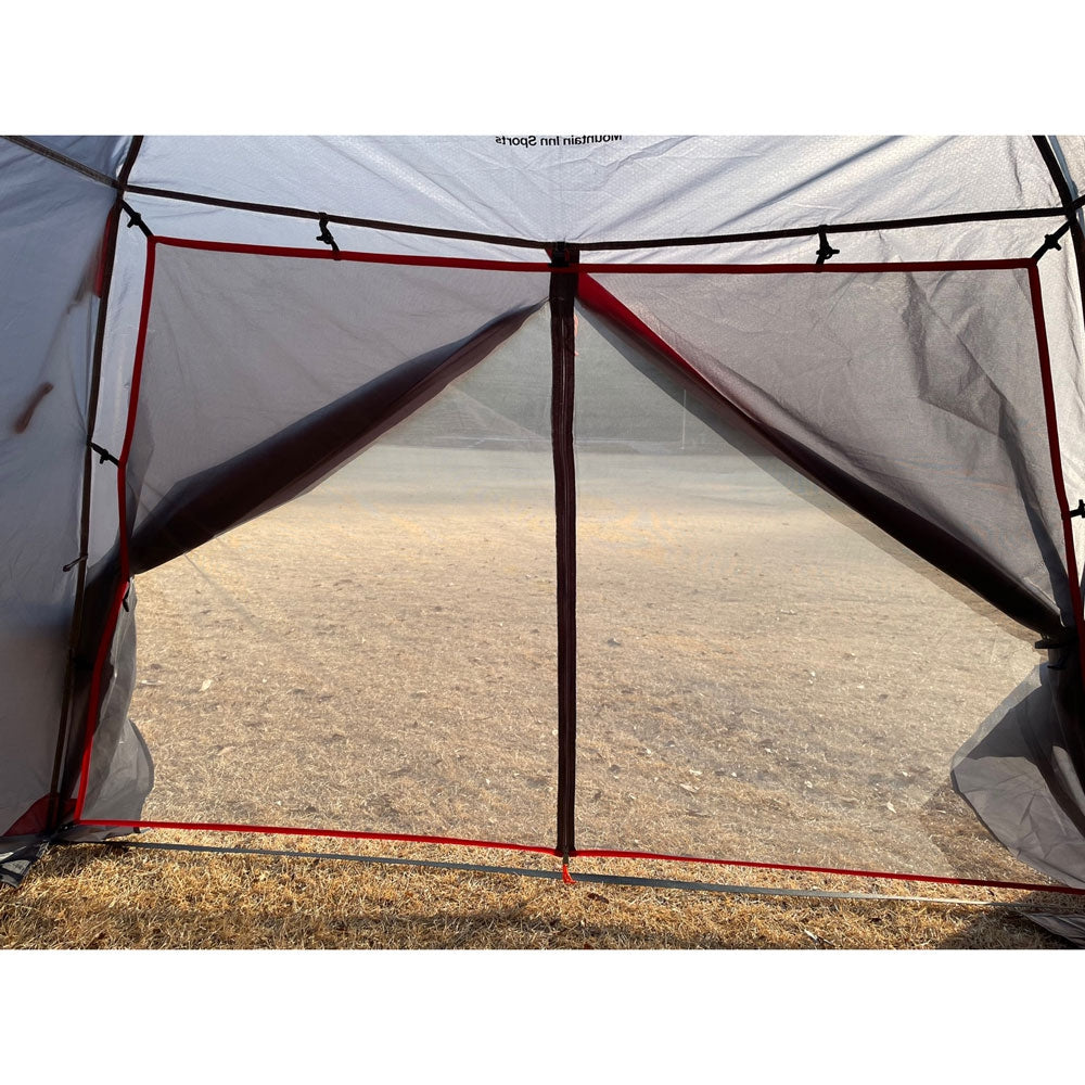 MIS Compact Mini Easy Shelter Mesh Curtain Grey