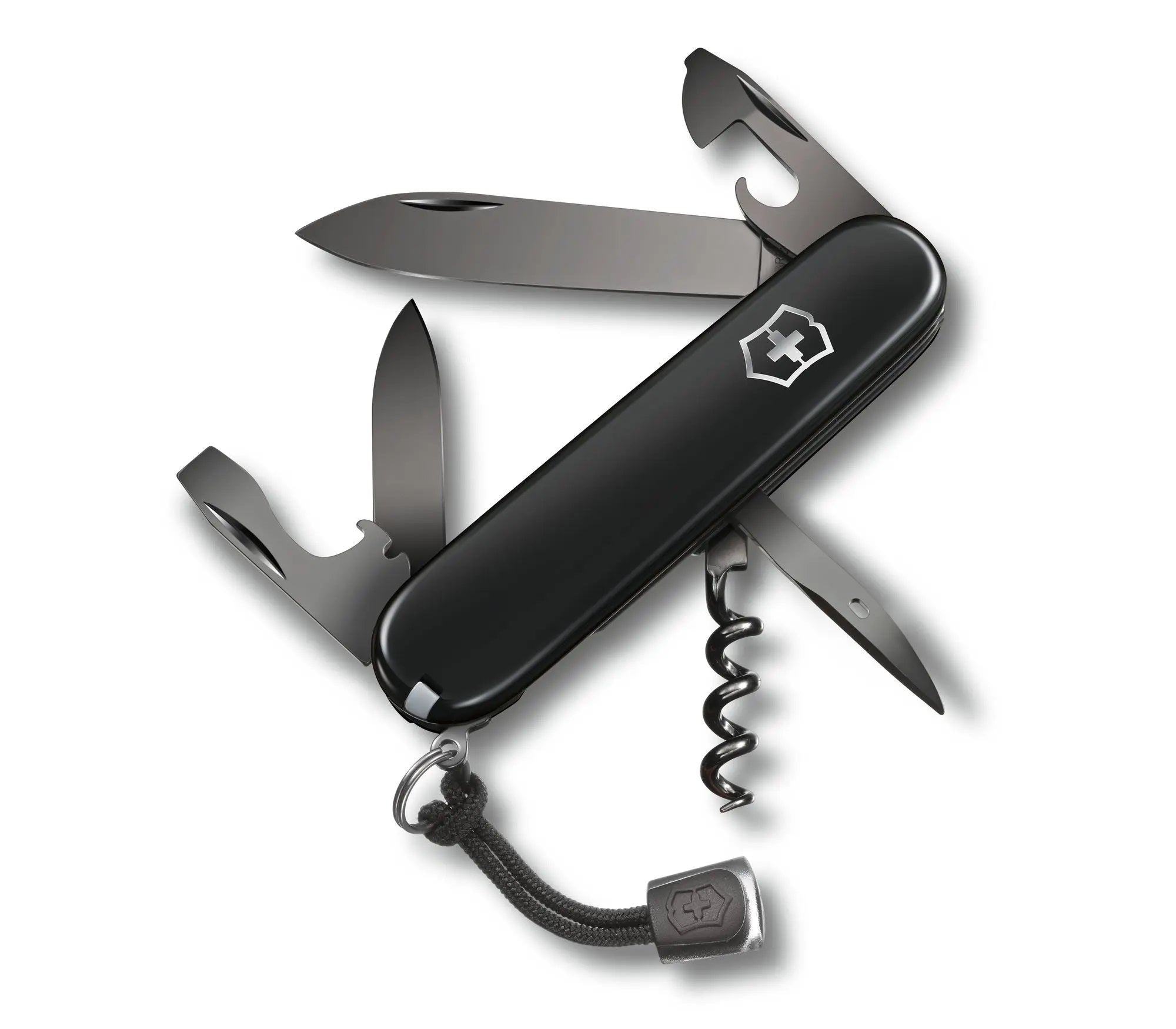 Victorinox Spartan PS 91mm Medium Pocket Knife Black 1.3603.3P