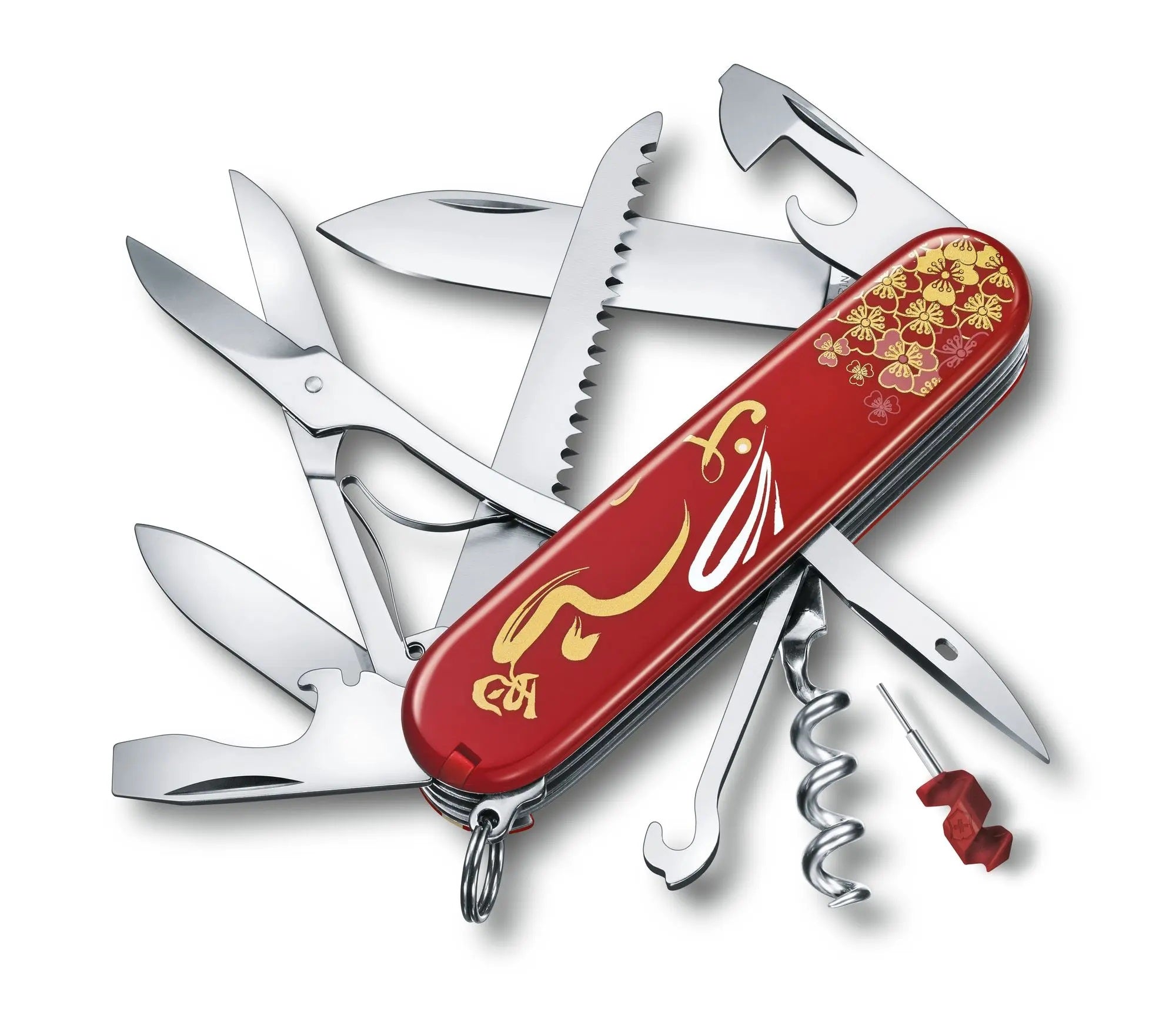 Victorinox Huntsman Year of the Rabbit Limited Edition 91mm Medium Pocket Knife 1.3714.E12