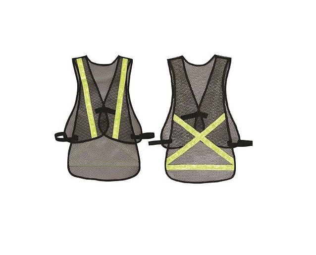 Altair Reflective Mesh Stripe One Size Safety Vest W-Yellow
