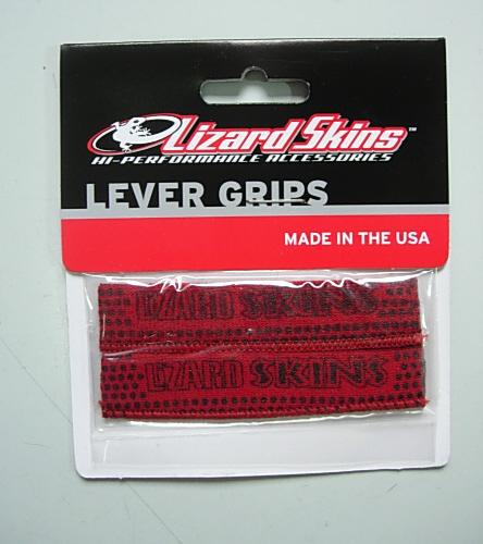 LIZARDSKINS BICYCLE BRAKE LEVER GUARD RED