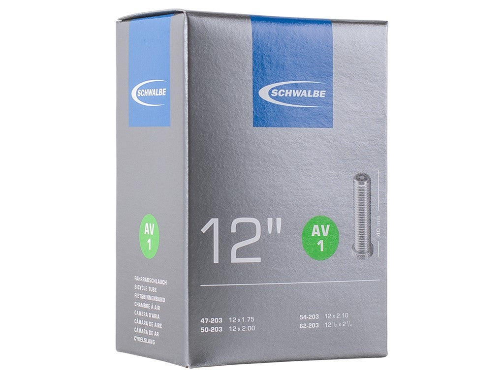 Schwalbe Bicycle Tube AV1 Schrader Valve