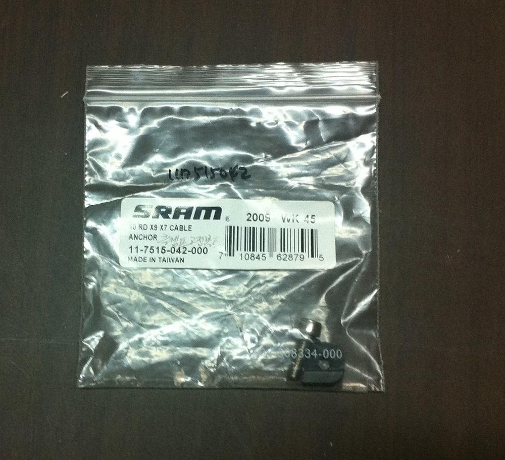 Sram Rear Derailleur Cable Anchor Bolt Washer Kit 10 X9