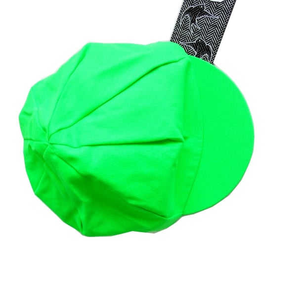 Pace OSFA Cotton Sport Cycling Cap Neon Green