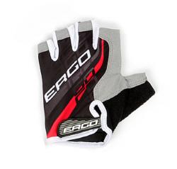Ergo Flex Half Bicycle Gloves Micro Hexa Pad Red