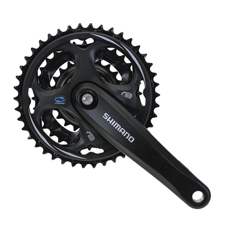 Shimano Fc-m311 Altus 170 42/32/22t 7/8sp Square Taper W/ Cg Black