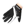 Ergo Flex Long Bicycle Gloves Micro Hexa Pad Black