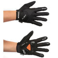 Ergo Mesh Flex Long Bicycle Gloves Micro Hexa Pad Black