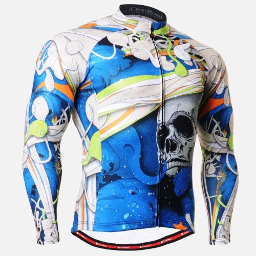 Fixgear Mens Bicycle Jersey Cycling Long Sleeves CS19B1