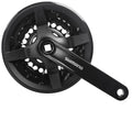Shimano Tourney 8s Crankset 170mm with Chain Guard 28-38-48T CG Black