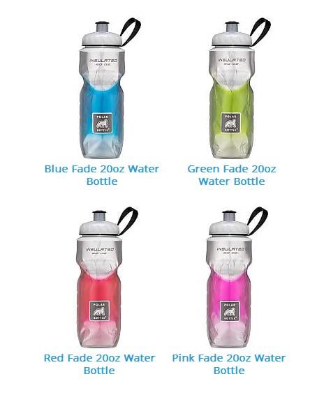 Polar Bottle Insulated Fade 20oz 3 Colors