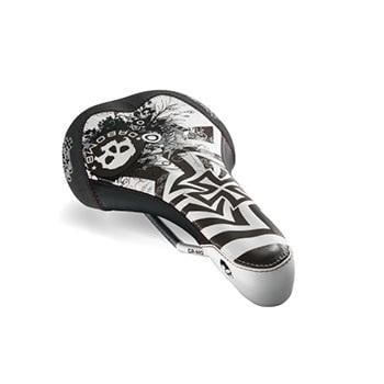 Dabomb Da Skull Saddle (White)