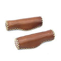 AlphaOne OG-003 Leather Bike Bicycle Grip