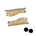 AlphaOne OG-006 Lock-on Leather Bike Bicycle Grip