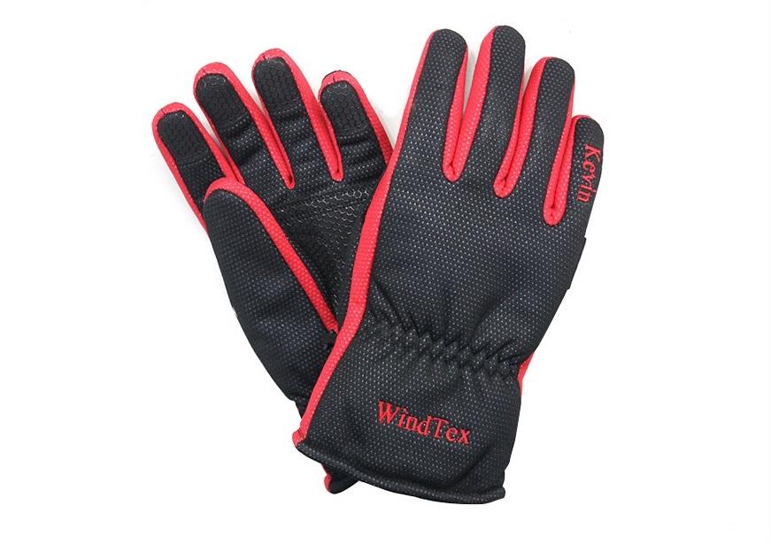 Kevin Wind Tex Winter Cycling Gloves-Red Dot