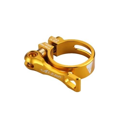 Alero Seatpost Clamp SC-101-QR Gold
