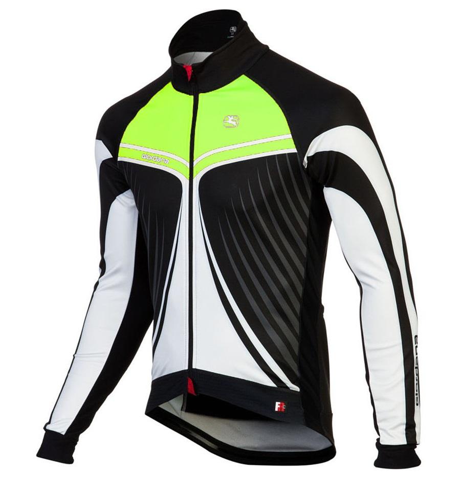 Giordana FR-C Trade Cycling Jacket Wings Green
