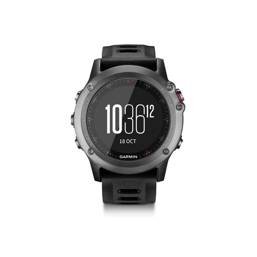 Garmin Fenix 3 Grey Performer Bundle - Multisport GPS Watch