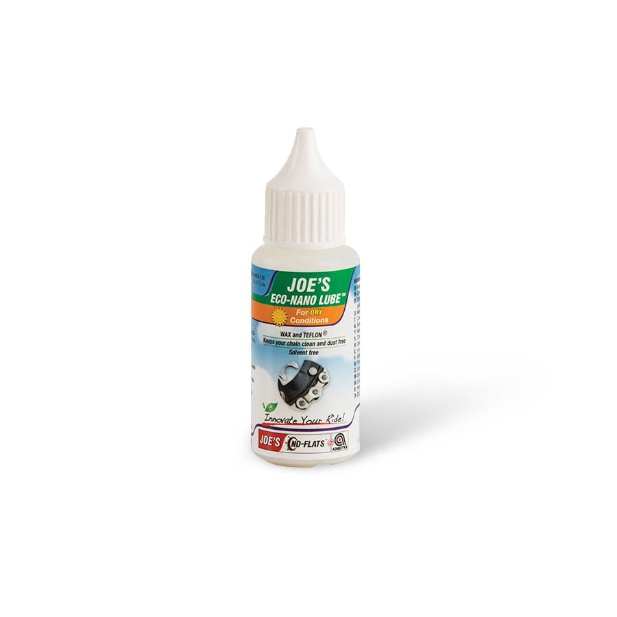 Joes No-Flats Lube Eco Nano DRY Cleaner Bicycle Chain Lubricant Wax 30ml