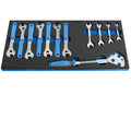 Unior 1600M2 Tool Set 12 Tools With SOS Tool Tray