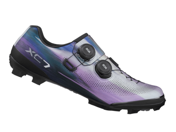 Shimano SH-XC703 Wide XC Racing Cyling Shoes Purple