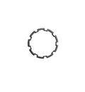 Shimano 1.0mm Steel Splined Cassette Spacer