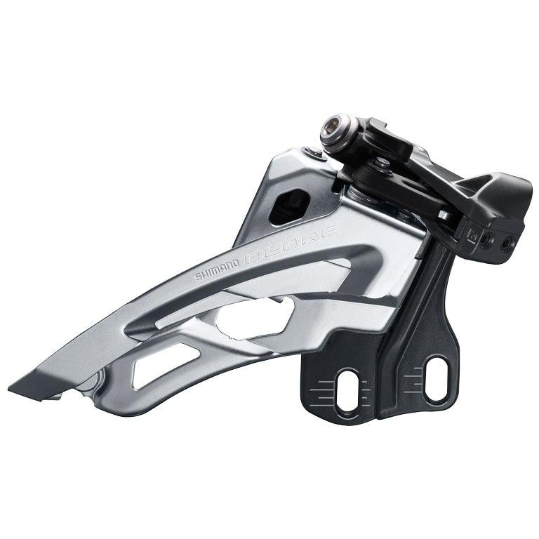 Shimano Deore FD-M6020-E Side Swing Front Derailleur 2x10-speed Front Pull - E-Type - Black