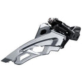 Shimano Deore FD-M6020-L Side Swing Front Derailleur 2x10-speed Front Pull - Low Clamp - Black