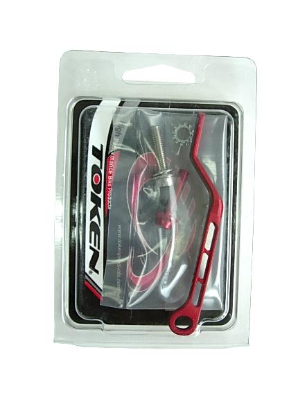 Token TK375 Chain Drop Catcher Road Brazed on Guide Red