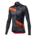 Castelli MID THERMAL PRO LS JERSEY Loing Sleeves Jersey DarkGreyOrange
