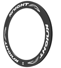 Knight 65 Carbon Rim Clincher Rear 700C White