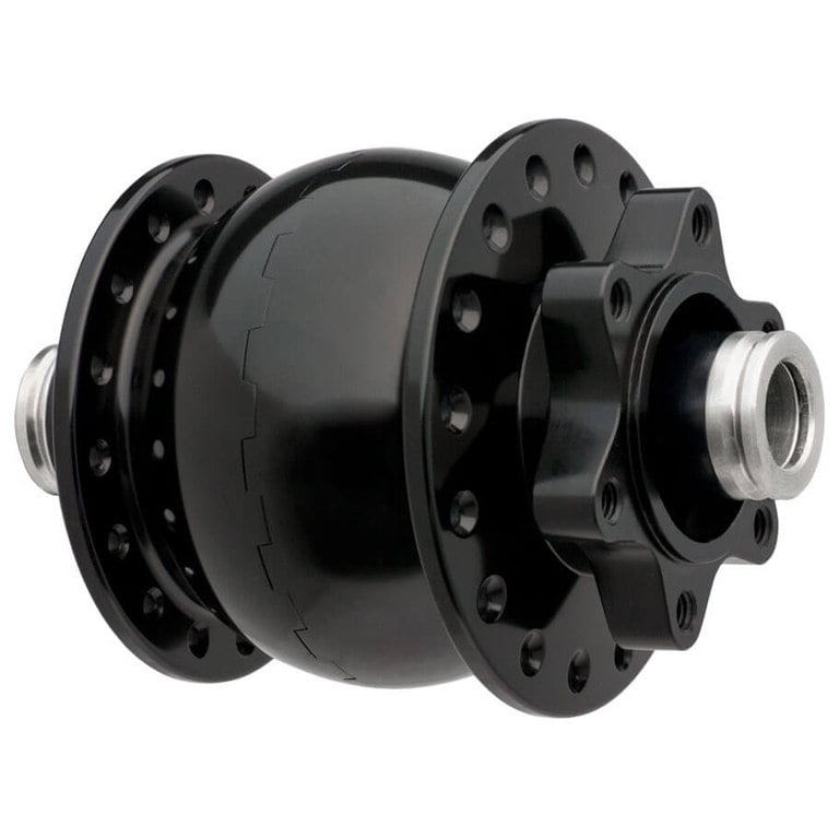 Son 28 12 Hub Dynamo 6 Bolts 12x100mm Black Anodized