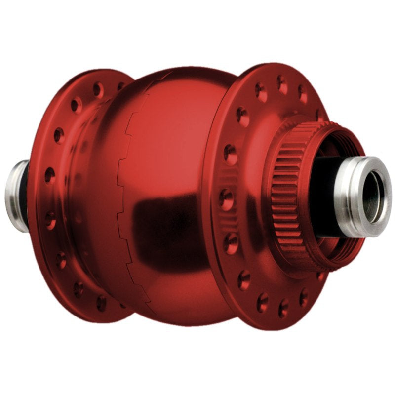 Son 28 12 Hub Dynamo Centerlock 12x100mm Red Dynamo