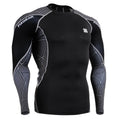 FIXGEAR C3L-B70 Skin-tight Compression Base Layer Shirt Training Workout Gym MMA