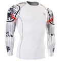 FIXGEAR CPD-W9 Skin-tight Compression Base Layer Shirt Training Workout Gym MMA 