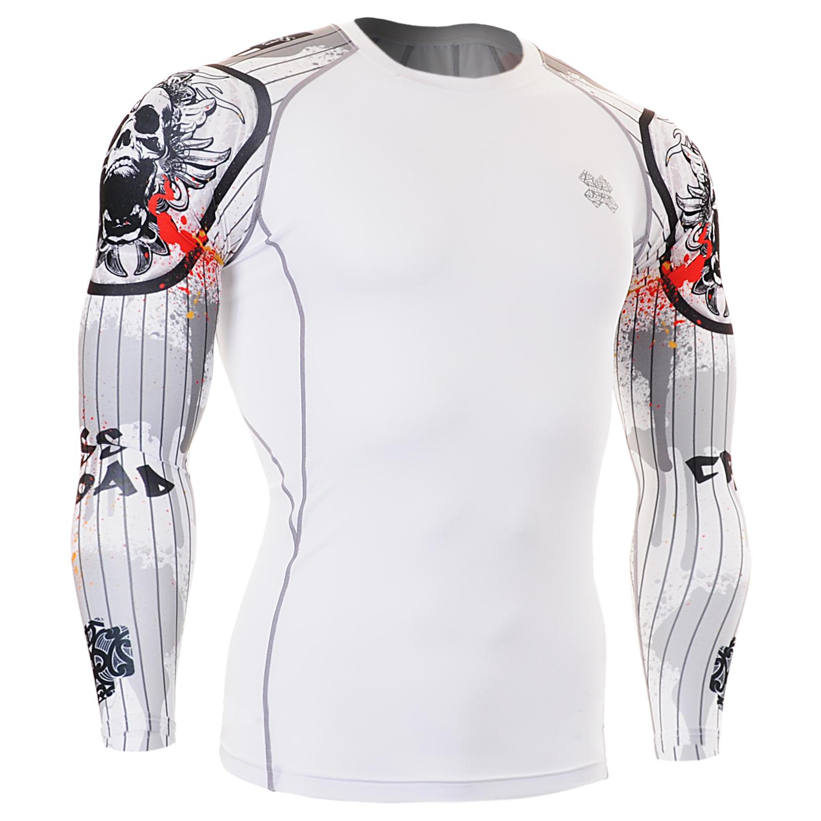 FIXGEAR CPD-W9 Skin-tight Compression Base Layer Shirt Training Workout Gym MMA 