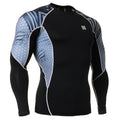 Fixgear Printed BaseLayer Compression Skin Top Tights C2L-B41