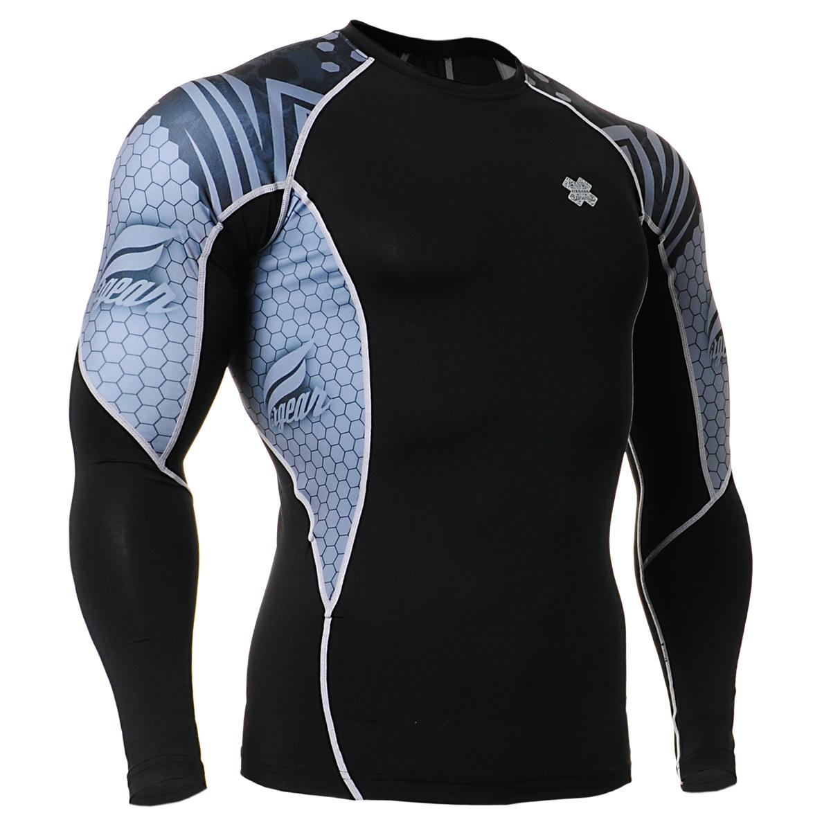 Fixgear Printed BaseLayer Compression Skin Top Tights C2L-B41