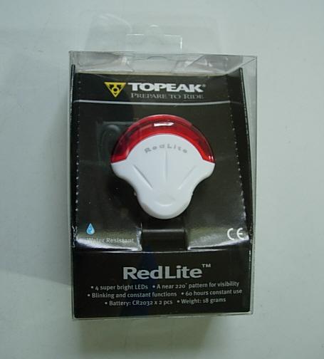 Topeak Cycling Rear Safety LED Lamp RedLlite White