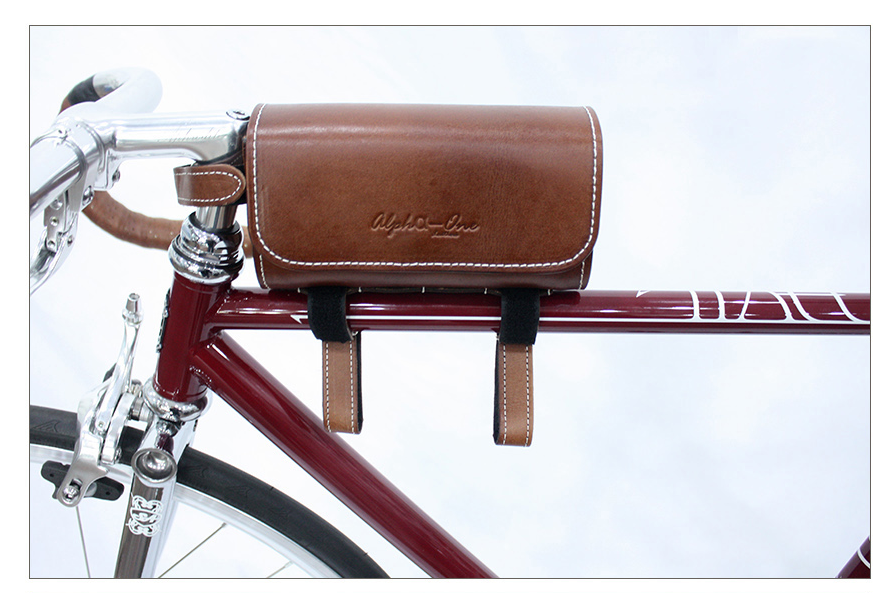 AlphaOne UB-001 Top Tube Leather Bag