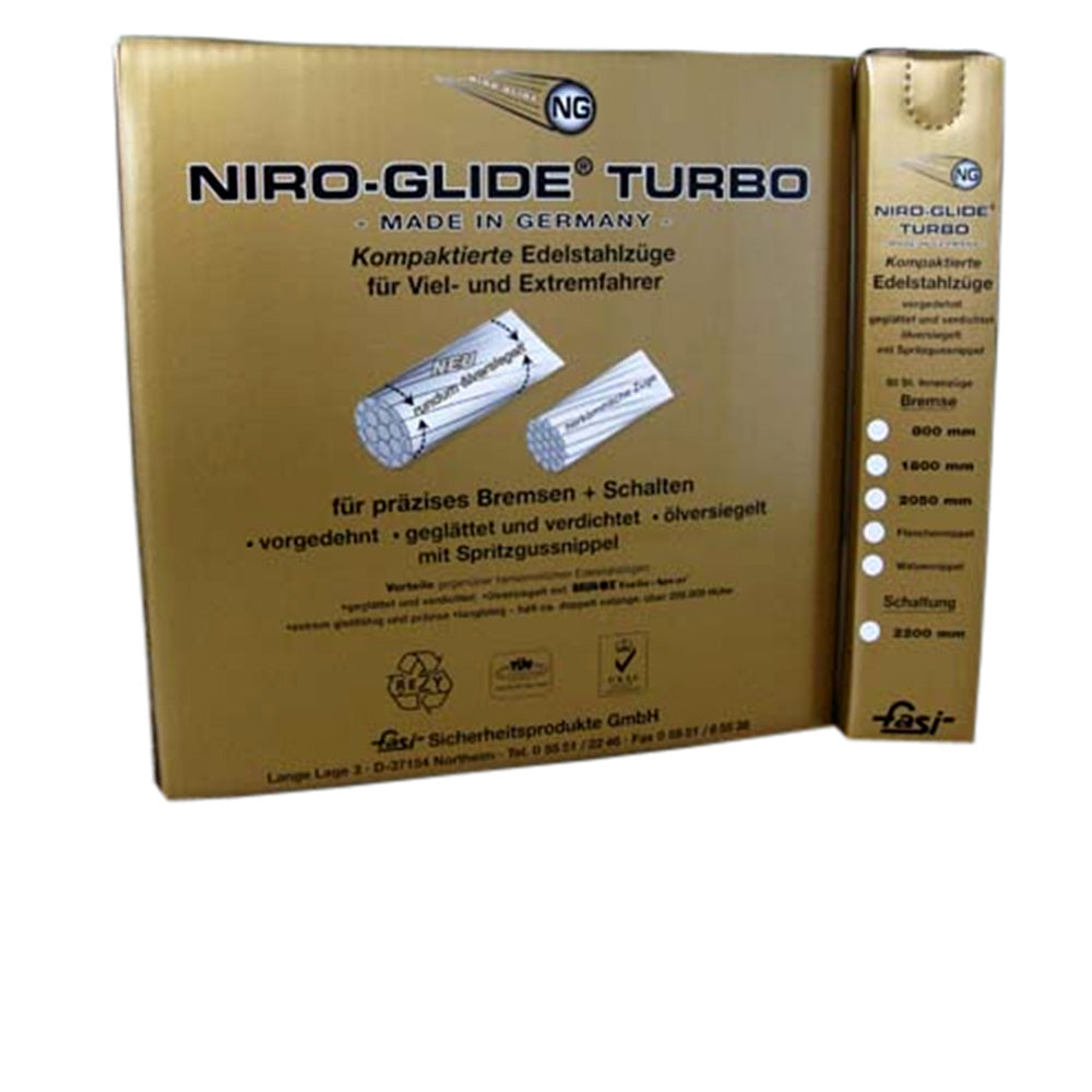 Niro Glide Turbo Renn Bremszug Innen Box a 50 St.