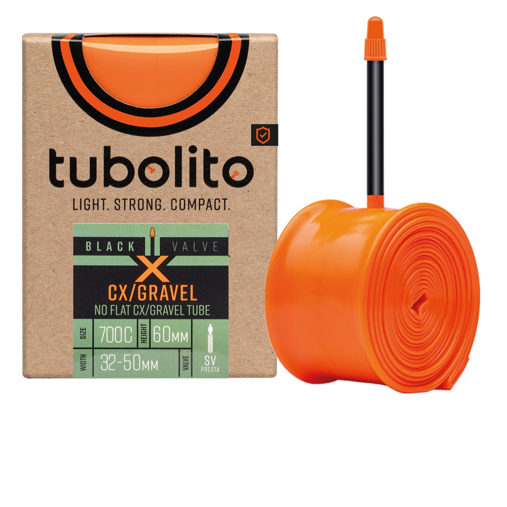 Tubolito X-Tubo CX/Gravel 32-622 -> 50-622 60mm SV Valve Black
