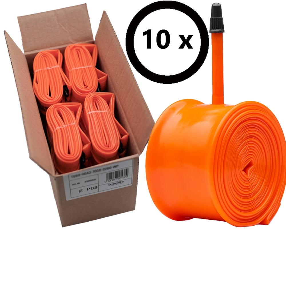 Tubolito X-Tubo City Tour-WP 10pcs 30-622 -> 50-622 42mm SV Valve Orange