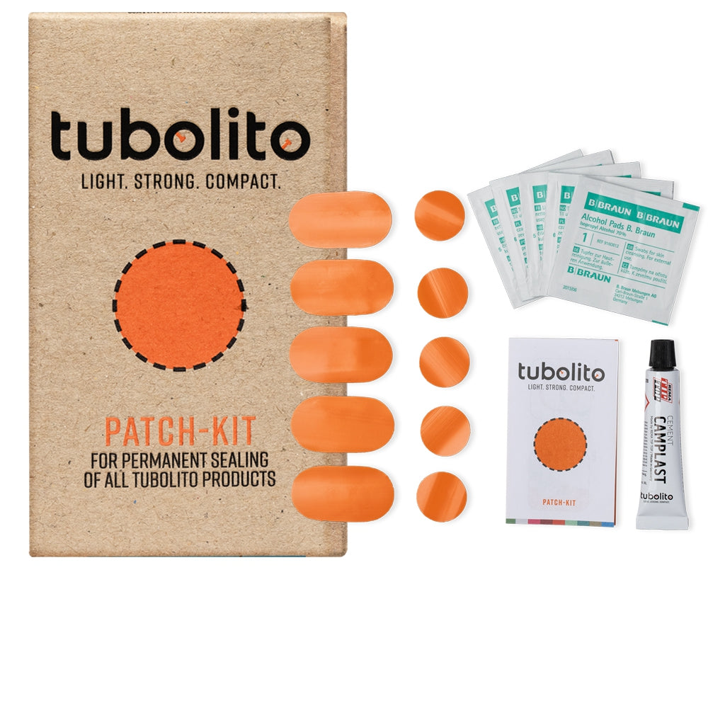 Tubolito Tubo Patch Kit 10 Patches + Glue